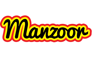 Manzoor flaming logo