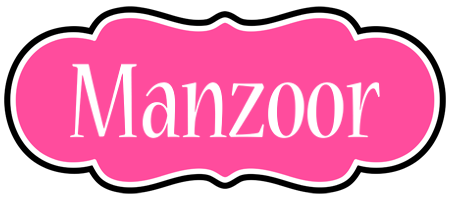 Manzoor invitation logo