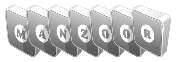 Manzoor silver logo