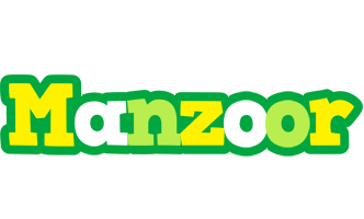 Manzoor soccer logo