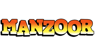 Manzoor sunset logo