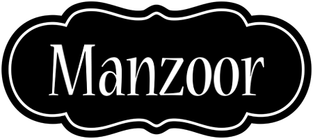 Manzoor welcome logo