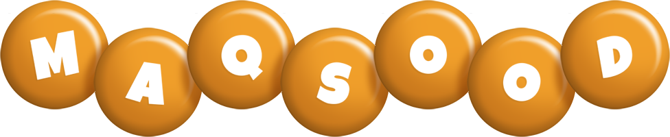 Maqsood candy-orange logo