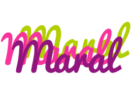 Maral flowers logo