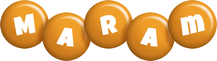 Maram candy-orange logo