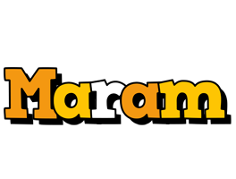 Maram cartoon logo