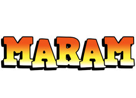 Maram sunset logo