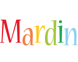 Mardin birthday logo