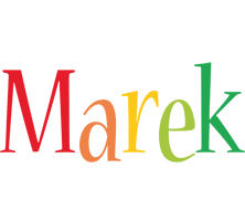Marek birthday logo