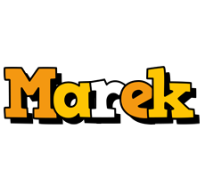 Marek cartoon logo