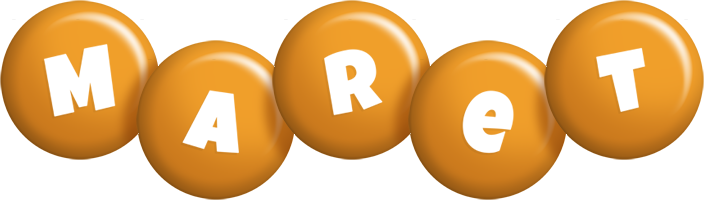 Maret candy-orange logo