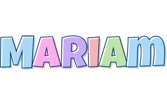Mariam pastel logo