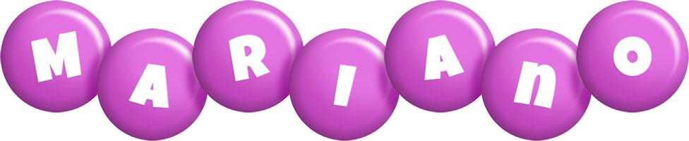 Mariano candy-purple logo