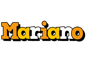 Mariano cartoon logo
