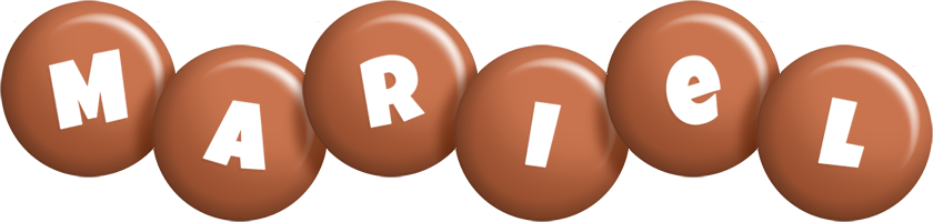 Mariel candy-brown logo