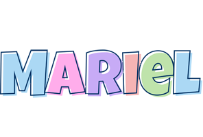 Mariel pastel logo