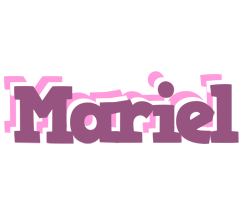 Mariel relaxing logo