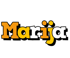 Marija cartoon logo