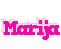 Marija dancing logo