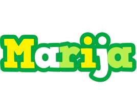 Marija soccer logo