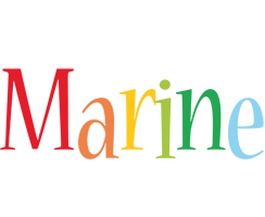 Marine birthday logo