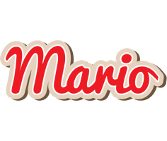 Mario chocolate logo