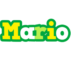 Mario soccer logo