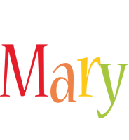 Mary birthday logo