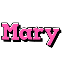 Mary girlish logo