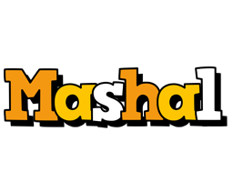 Mashal cartoon logo