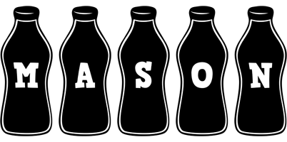 Mason bottle logo
