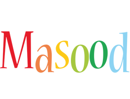 Masood birthday logo