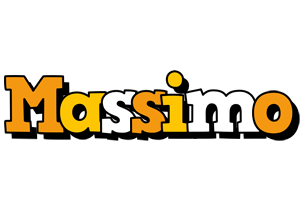 Massimo cartoon logo
