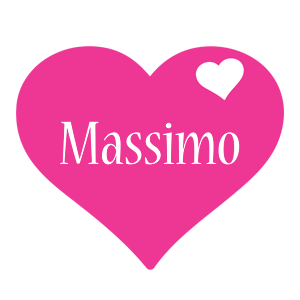 Massimo love-heart logo