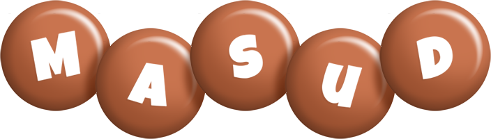 Masud candy-brown logo