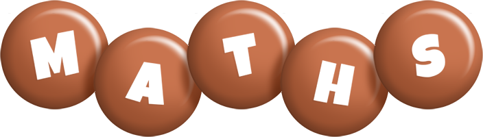 Maths candy-brown logo