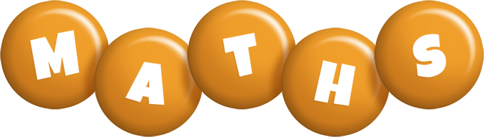 Maths candy-orange logo