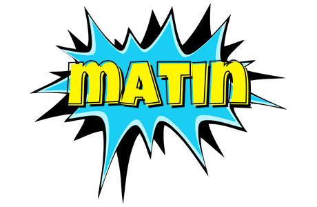 Matin amazing logo