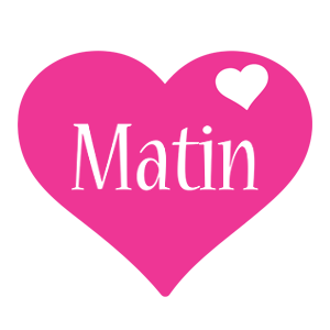 Matin love-heart logo