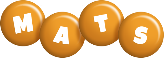 Mats candy-orange logo