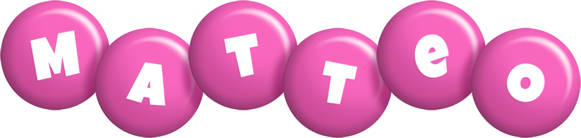 Matteo candy-pink logo