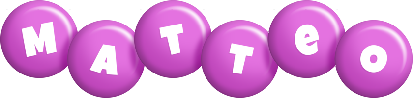Matteo candy-purple logo