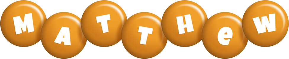Matthew candy-orange logo