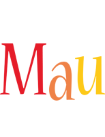 Mau birthday logo