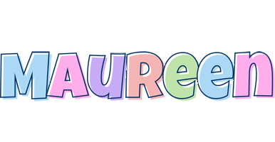 Maureen pastel logo