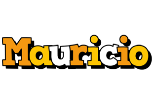 Mauricio cartoon logo