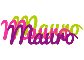 Mauro flowers logo