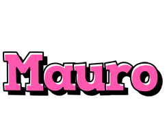 Mauro girlish logo