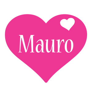 Mauro love-heart logo