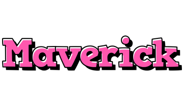 Maverick girlish logo